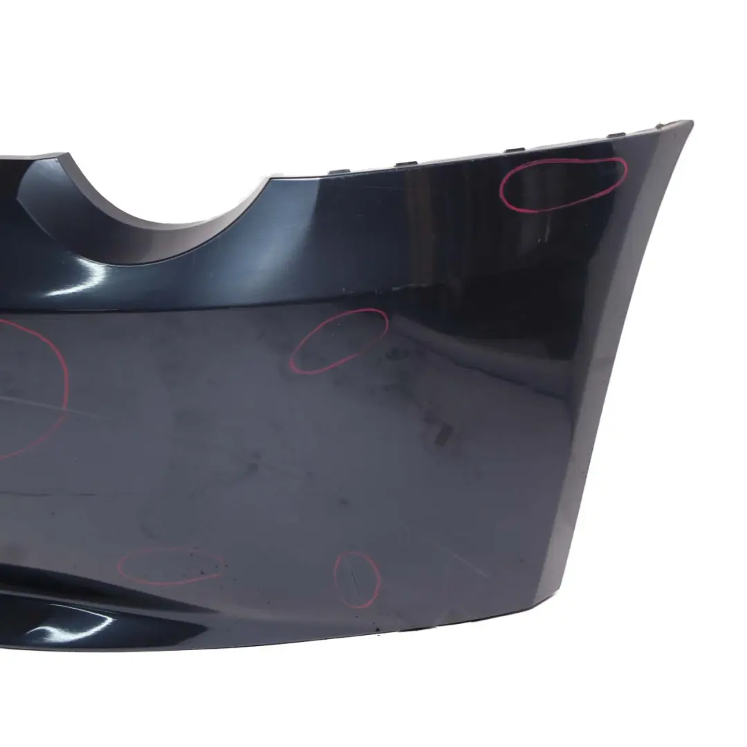 Bumper BMW Z4 E85 Convertible Trim Panel Toledoblau Blue Metallic - 482 to Rear with Part number 0031136 Rear Bumper BMW Z4 E85 Convertible Trim Panel Toledoblau Blue Metallic - 482 - SKU 0031136-TDB2 - Part number 0031136