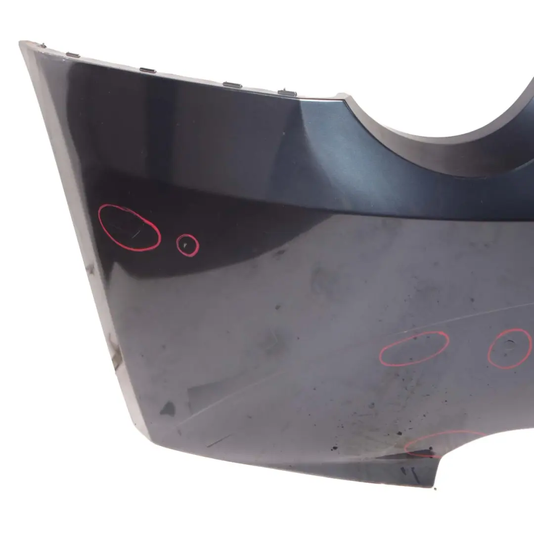 Bumper BMW Z4 E85 Convertible Trim Panel Toledoblau Blue Metallic - 482 to Rear with Part number 0031136 Rear Bumper BMW Z4 E85 Convertible Trim Panel Toledoblau Blue Metallic - 482 - SKU 0031136-TDB2 - Part number 0031136