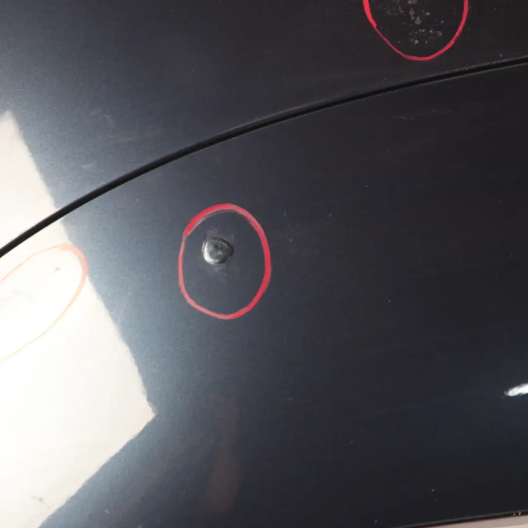 Bumper BMW Z4 E85 Convertible Trim Panel Toledoblau Blue Metallic - 482 to Rear with Part number 0031136 Rear Bumper BMW Z4 E85 Convertible Trim Panel Toledoblau Blue Metallic - 482 - SKU 0031136-TDB2 - Part number 0031136