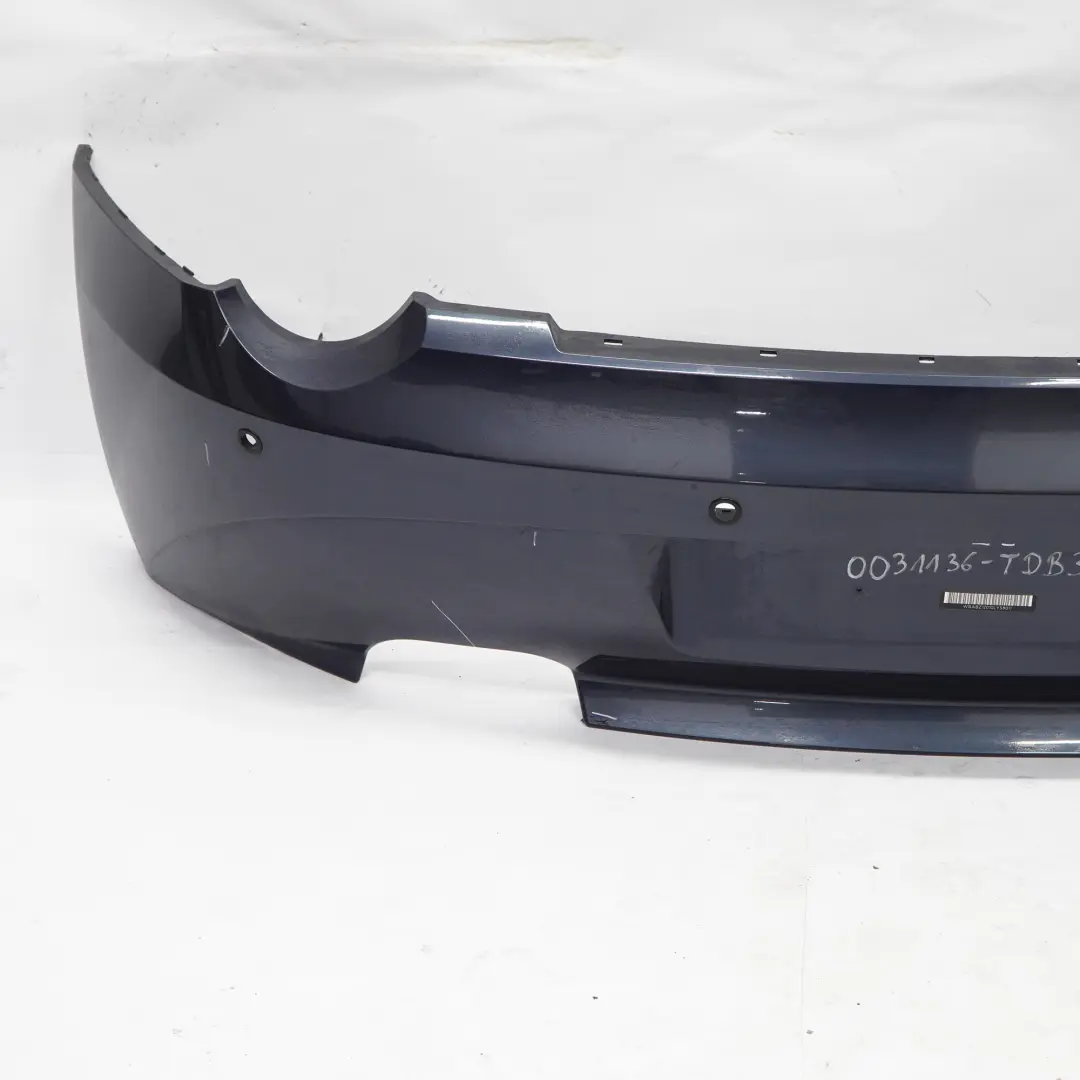 Bumper BMW Z4 E85 Convertible Trim Panel Toledoblau Blue Metallic - 482 to Rear with Part number 0031136 Rear Bumper BMW Z4 E85 Convertible Trim Panel Toledoblau Blue Metallic - 482 - SKU 0031136-TDB3 - Part number 0031136