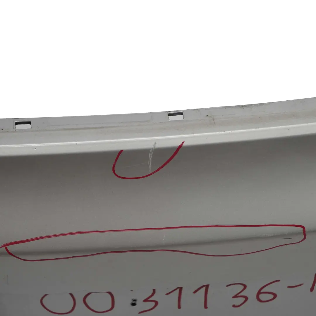 BMW Z4 E85 Convertible Rear Bumper Trim Panel Titansilber Silver Metallic - 354 - SKU 0031136-TS2 - Part number 0031136