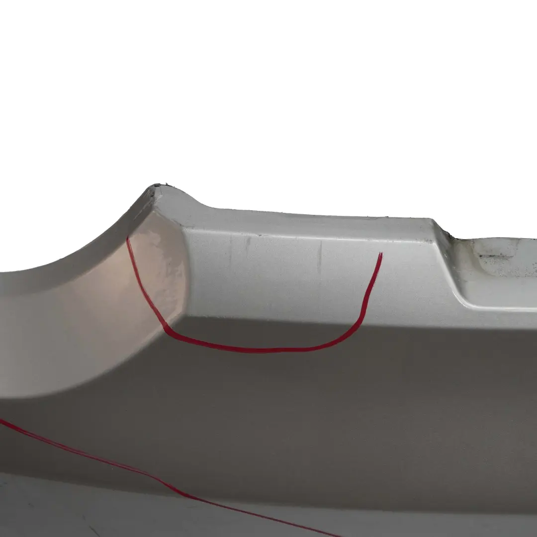 BMW Z4 E85 Convertible Rear Bumper Trim Panel Titansilber Silver Metallic - 354 - SKU 0031136-TS2 - Part number 0031136