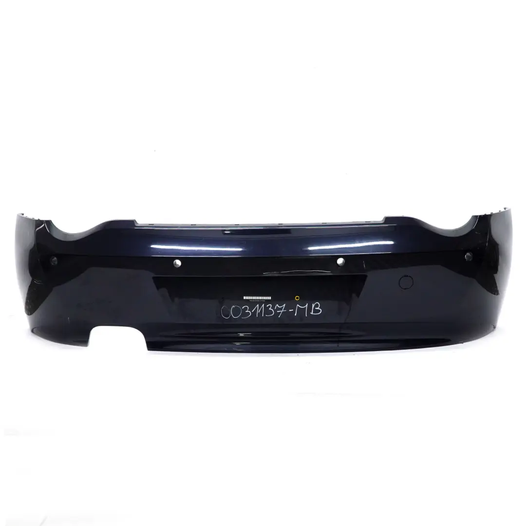 BMW Z4 E85 Zderzak Tylny PDC Monacoblau Blue Niebieski Metalik - A35 - SKU 0031137-MB - Numer Części 0031137