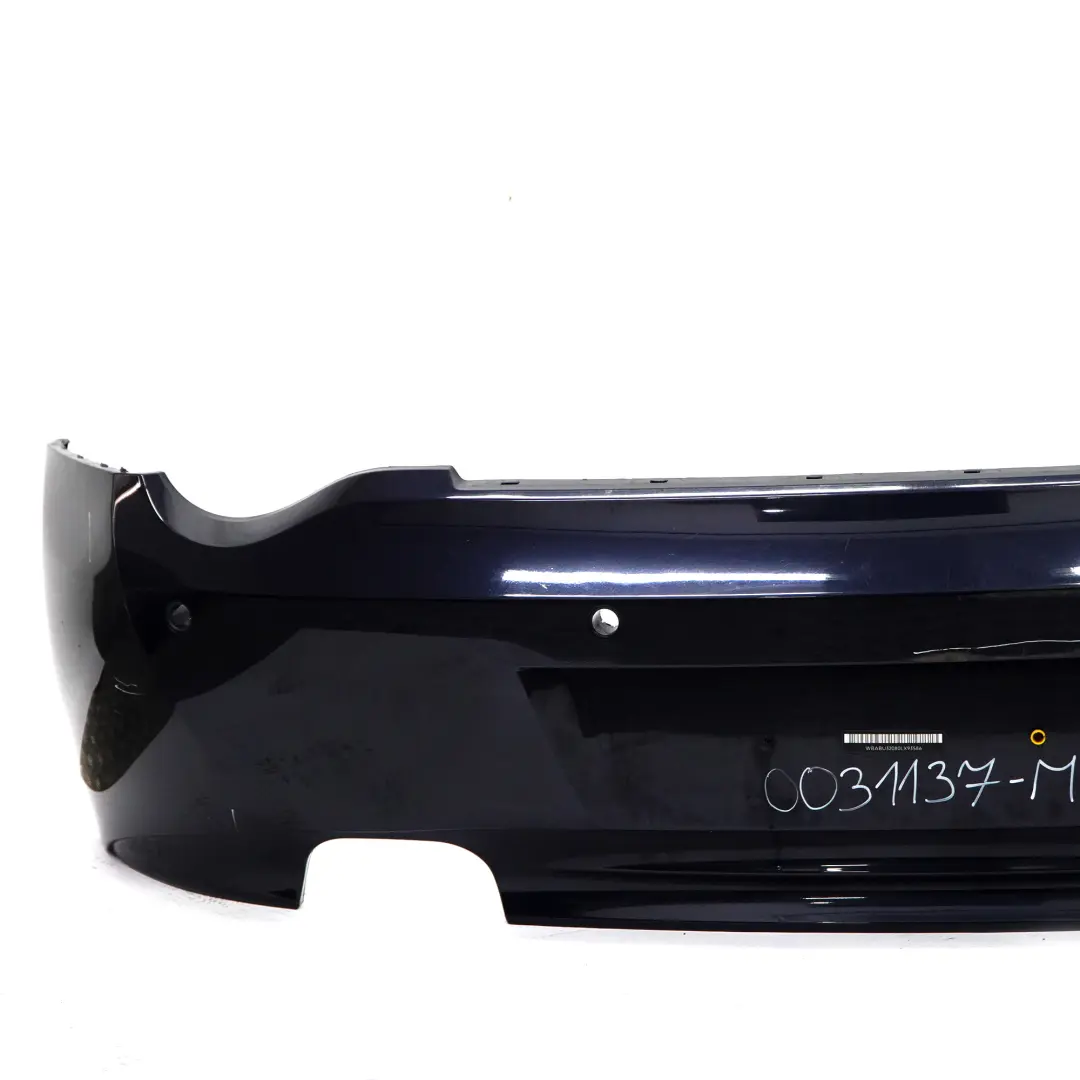 Bumper Trim Panel PDC Monacoblau Blue Metallic - A35 to BMW Z4 E85 Convertible Rear with Part number 0031137 BMW Z4 E85 Convertible Rear Bumper Trim Panel PDC Monacoblau Blue Metallic - A35 - SKU 0031137-MB - Part number 0031137