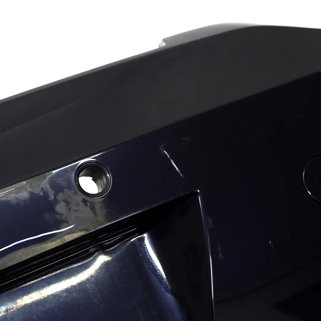Bumper Trim Panel PDC Monacoblau Blue Metallic - A35 to BMW Z4 E85 Convertible Rear with Part number 0031137 BMW Z4 E85 Convertible Rear Bumper Trim Panel PDC Monacoblau Blue Metallic - A35 - SKU 0031137-MB - Part number 0031137