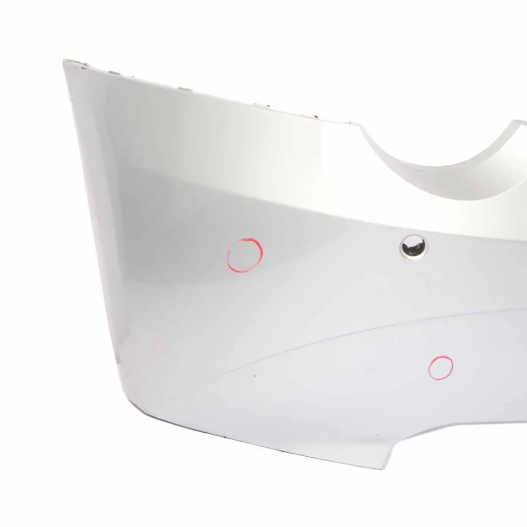 Bumper Trim Convertible Cover Panel PDC Titansilber Silver - 354 to BMW Z4 E85 Rear with Part number 0031137 BMW Z4 E85 Rear Bumper Trim Convertible Cover Panel PDC Titansilber Silver - 354 - SKU 0031137-TS1 - Part number 0031137