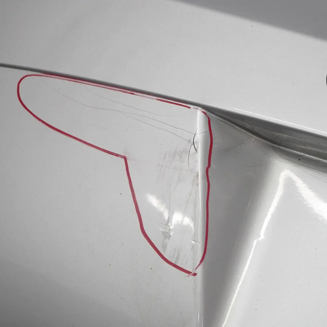 Bumper Trim Panel PDC Titansilber Silver - 354 to BMW Z4 E85 Convertible Rear with Part number 0031137 BMW Z4 E85 Convertible Rear Bumper Trim Panel PDC Titansilber Silver - 354 - SKU 0031137-TS - Part number 0031137