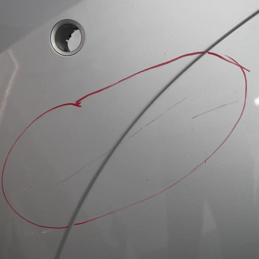 Bumper Trim Panel PDC Titansilber Silver - 354 to BMW Z4 E85 Convertible Rear with Part number 0031137 BMW Z4 E85 Convertible Rear Bumper Trim Panel PDC Titansilber Silver - 354 - SKU 0031137-TS - Part number 0031137