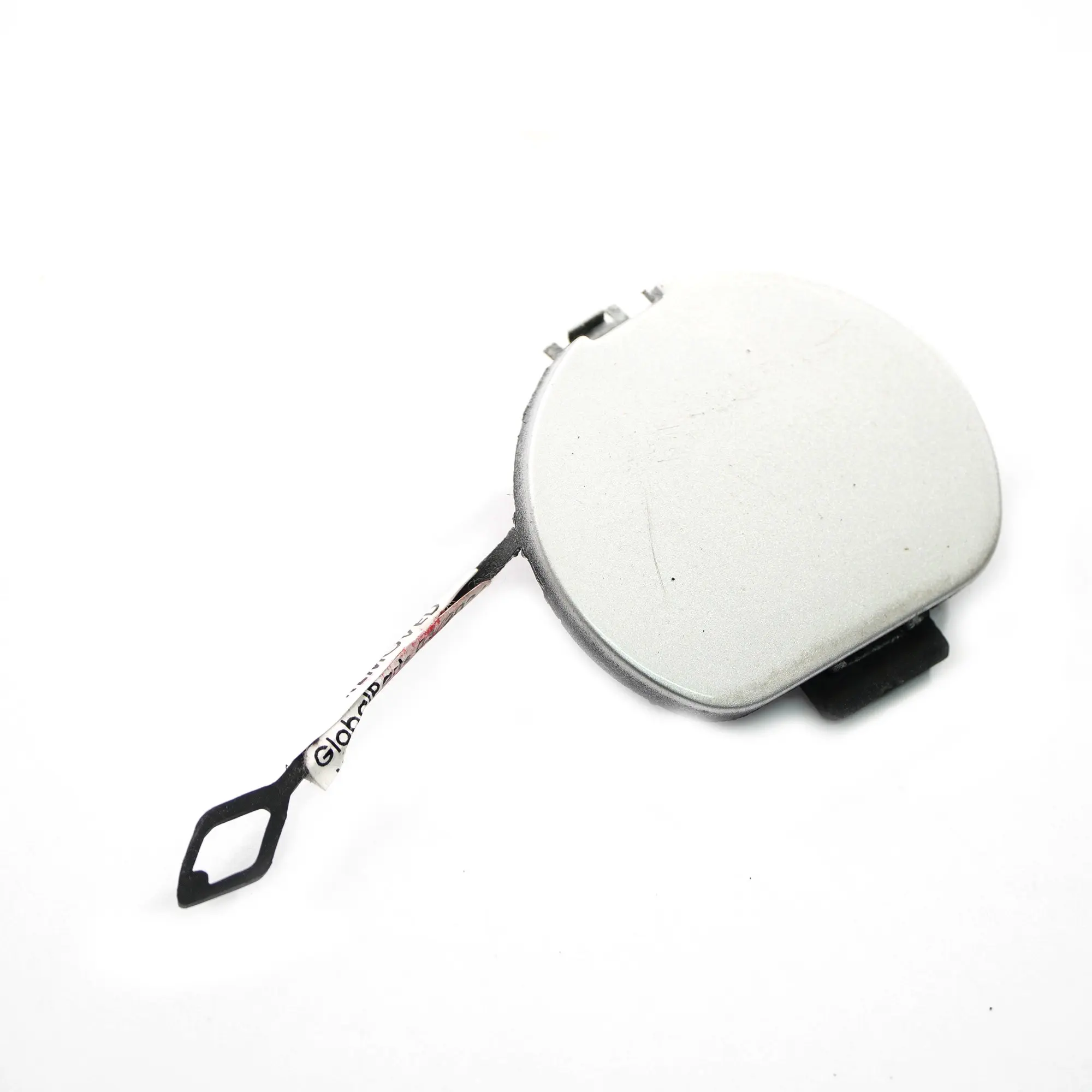 BMW Z4 E85 Roadster Parachoques trasero Flap Towing Eye Cap Titan Plata 354