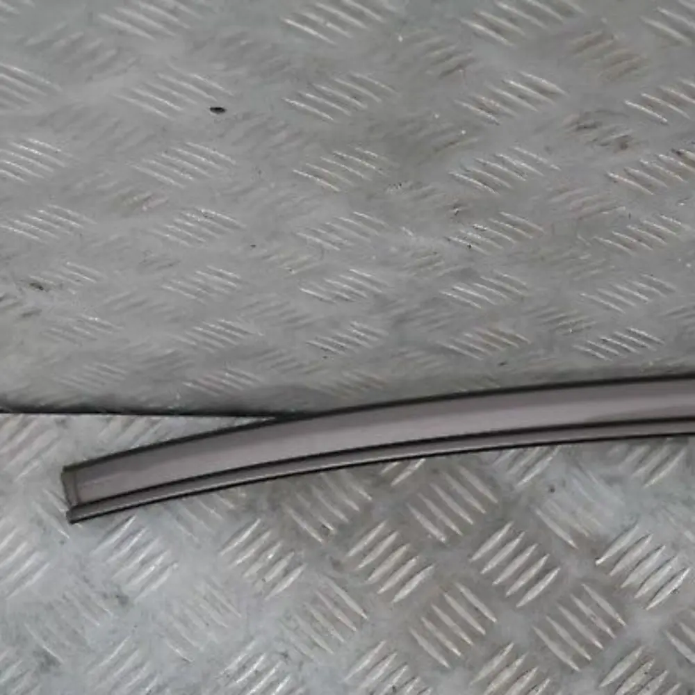 Left Roof Moulding Railing Gutter Rail N/S Amethystgrau Grey to BMW E60 with Part number 7070195 BMW E60 Left Roof Moulding Railing Gutter Rail N/S Amethystgrau Grey - SKU 0031141-AG - Part number 7070195