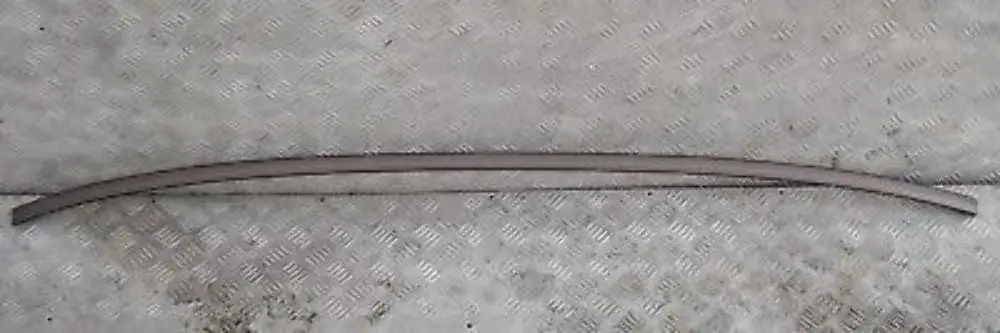 Left Roof Moulding Railing Gutter Rail N/S Amethystgrau Grey to BMW E60 with Part number 7070195 BMW E60 Left Roof Moulding Railing Gutter Rail N/S Amethystgrau Grey - SKU 0031141-AG - Part number 7070195