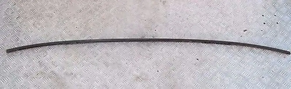 BMW E60 E60N Izquierda Techo Moldura Barandilla Canalon Rail  Negro Zafiro