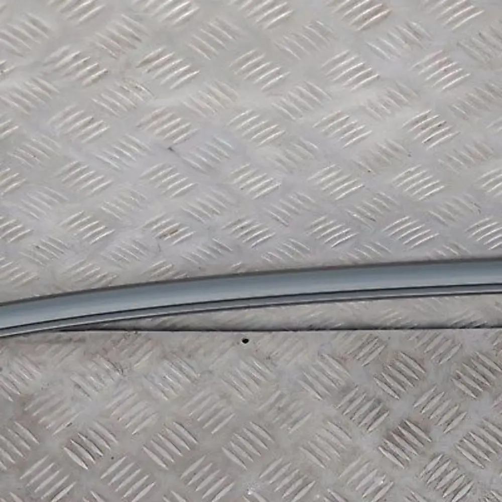 Left Roof Moulding Railing Gutter Rail N/S Titangrau II Grey A36 to BMW E60 with Part number 0031141 BMW E60 Left Roof Moulding Railing Gutter Rail N/S Titangrau II Grey A36 - SKU 0031141-TGR - Part number 0031141