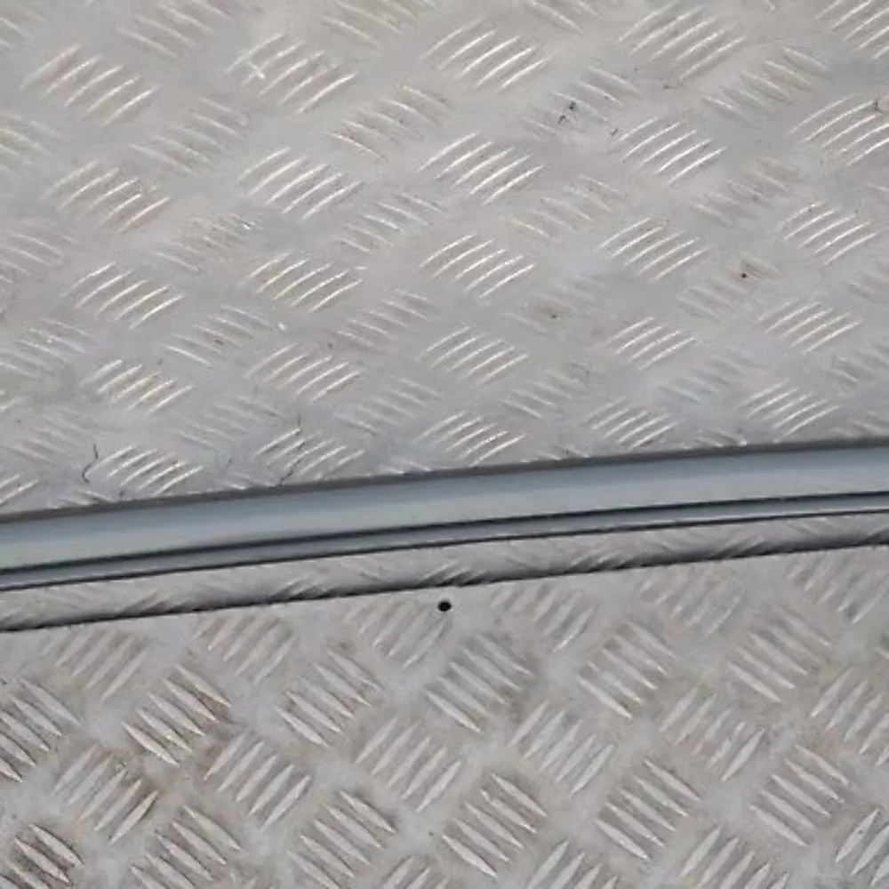 Left Roof Moulding Railing Gutter Rail N/S Titangrau II Grey A36 to BMW E60 with Part number 0031141 BMW E60 Left Roof Moulding Railing Gutter Rail N/S Titangrau II Grey A36 - SKU 0031141-TGR - Part number 0031141