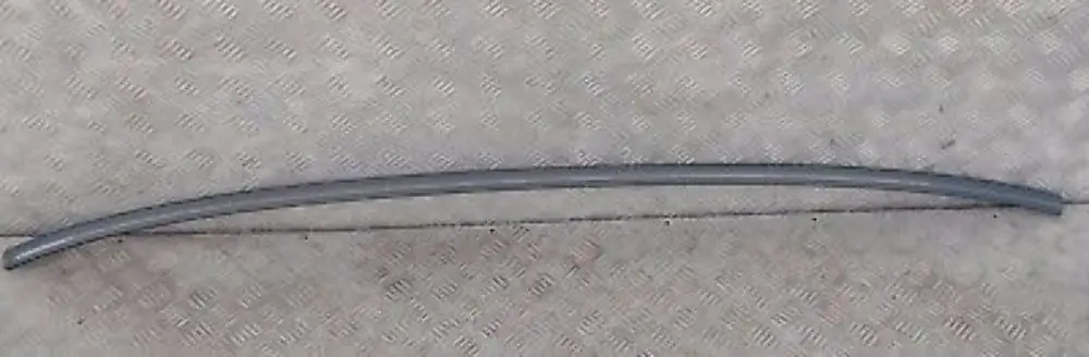 Left Roof Moulding Railing Gutter Rail N/S Titangrau II Grey A36 to BMW E60 with Part number 0031141 BMW E60 Left Roof Moulding Railing Gutter Rail N/S Titangrau II Grey A36 - SKU 0031141-TGR - Part number 0031141