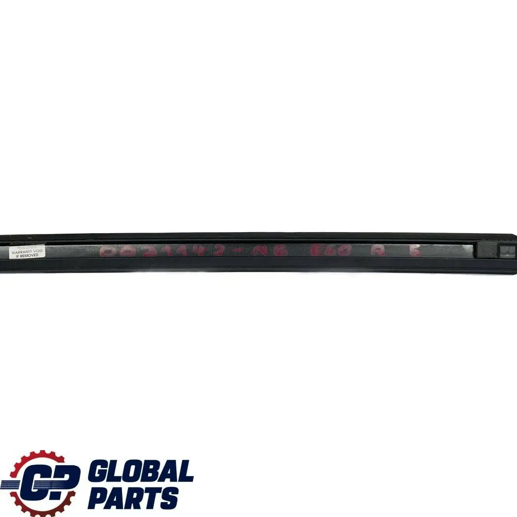 BMW 5 er E60 Zierleiste Dach Rechts Monacoblau Blue - A35 - SKU 0031142-MB - Teilenummer 0031142
