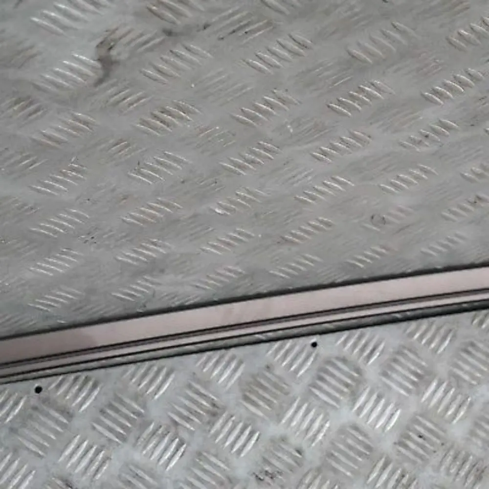 BMW Serie 5 E60 Modanatura tetto destro Ringhiera grondaia O/S Grigio Ametista - SKU 0031142-AG - Numero di parte 7070196