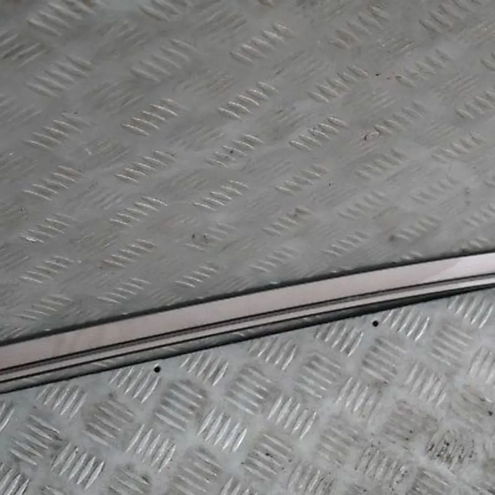 BMW Serie 5 E60 Modanatura tetto destro Ringhiera grondaia O/S Grigio Ametista - SKU 0031142-AG - Numero di parte 7070196