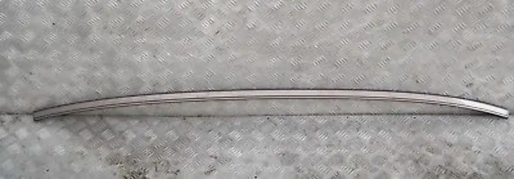 Right Roof Moulding Railing Gutter Rail O/S Amethystgrau Grey to BMW 5 Series E60 with Part number 7070196 BMW 5 Series E60 Right Roof Moulding Railing Gutter Rail O/S Amethystgrau Grey - SKU 0031142-AG - Part number 7070196
