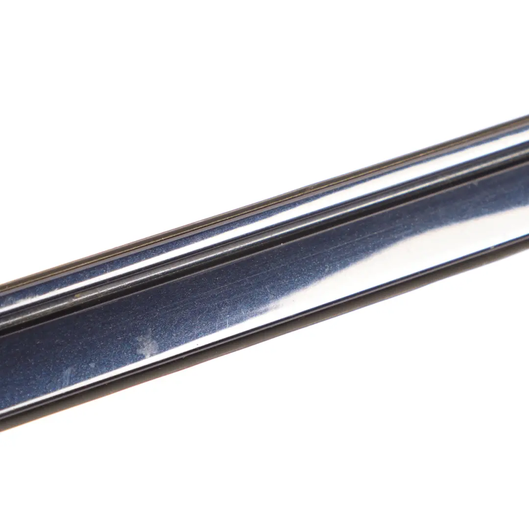 Right Roof Moulding Railing Gutter Rail O/S Orientblau Blue 317 to BMW E60 with Part number 7070196 BMW E60 Right Roof Moulding Railing Gutter Rail O/S Orientblau Blue 317 - SKU 0031142-OB - Part number 7070196