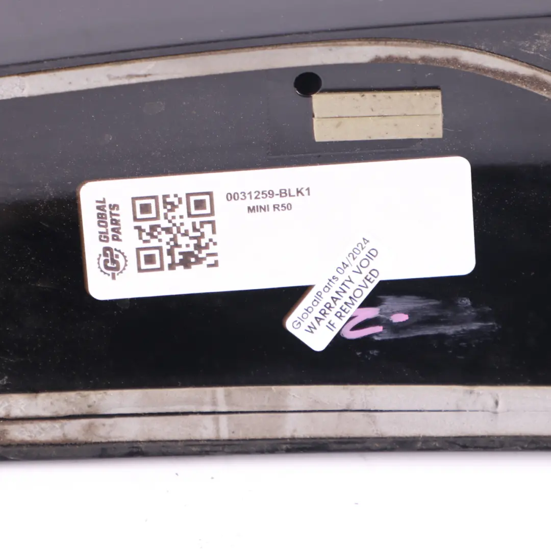 Spoiler Trunk Lid Panel Trim Black 7122799 to Mini Cooper One R50 Rear with Part number 0031259 Mini Cooper One R50 Rear Spoiler Trunk Lid Panel Trim Black 7122799 - SKU 0031259-BLK1 - Part number 0031259