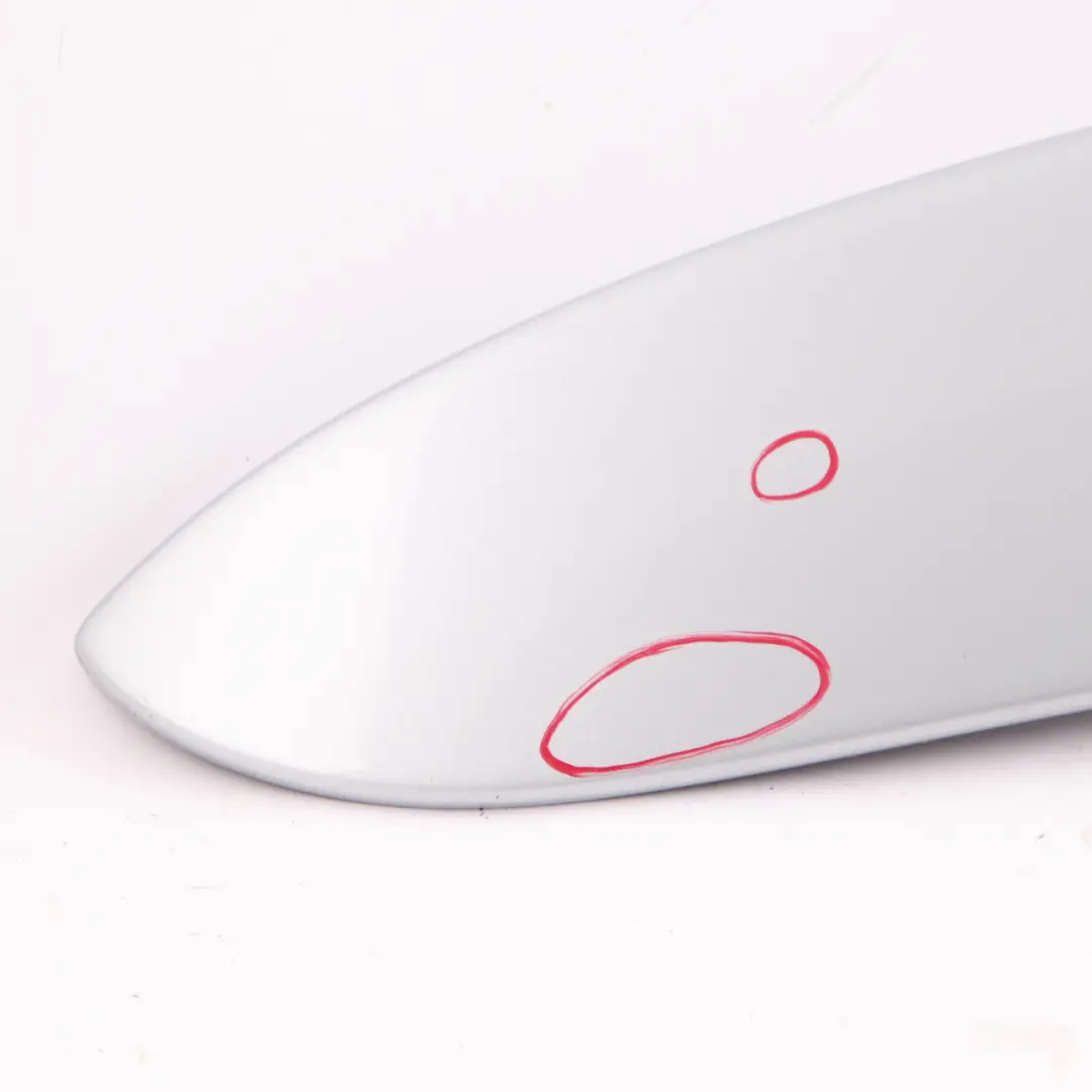 Spoiler Mini Cooper One R50 2 Trunk Lid Pure Silver Metallic 900 7122799 to Rear with Part number 0031259 Rear Spoiler Mini Cooper One R50 2 Trunk Lid Pure Silver Metallic 900 7122799 - SKU 0031259-PS2 - Part number 0031259