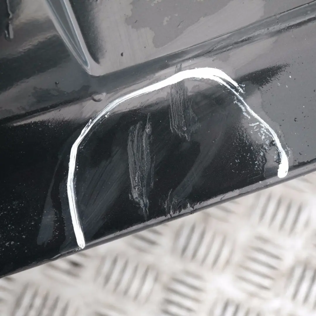BMW 1 SERIES E87 Trim Panel Bumper Rear Black Sapphire Metallic - 475 - SKU 0032630-BS - Part number 51120032630