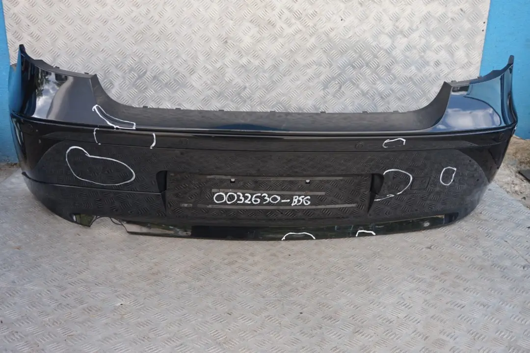 BMW E87 Zderzak tylny tył pdc black saphire 475 - SKU 0032630-BS6 - Numer Części 51120032630