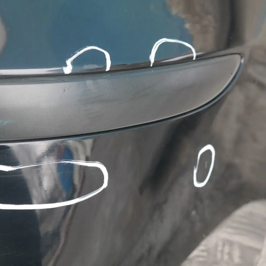 Bumper Trim Panel PDC Monacoblau Monaco Blue Metallic A35 to BMW 1 SERIES E87 Rear with Part number 32630 BMW 1 SERIES E87 Rear Bumper Trim Panel PDC Monacoblau Monaco Blue Metallic A35 - SKU 0032630-MB - Part number 32630