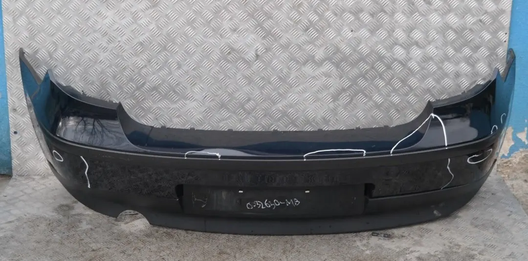 Bumper Trim Panel PDC Monacoblau Monaco Blue Metallic A35 to BMW 1 SERIES E87 Rear with Part number 32630 BMW 1 SERIES E87 Rear Bumper Trim Panel PDC Monacoblau Monaco Blue Metallic A35 - SKU 0032630-MB - Part number 32630