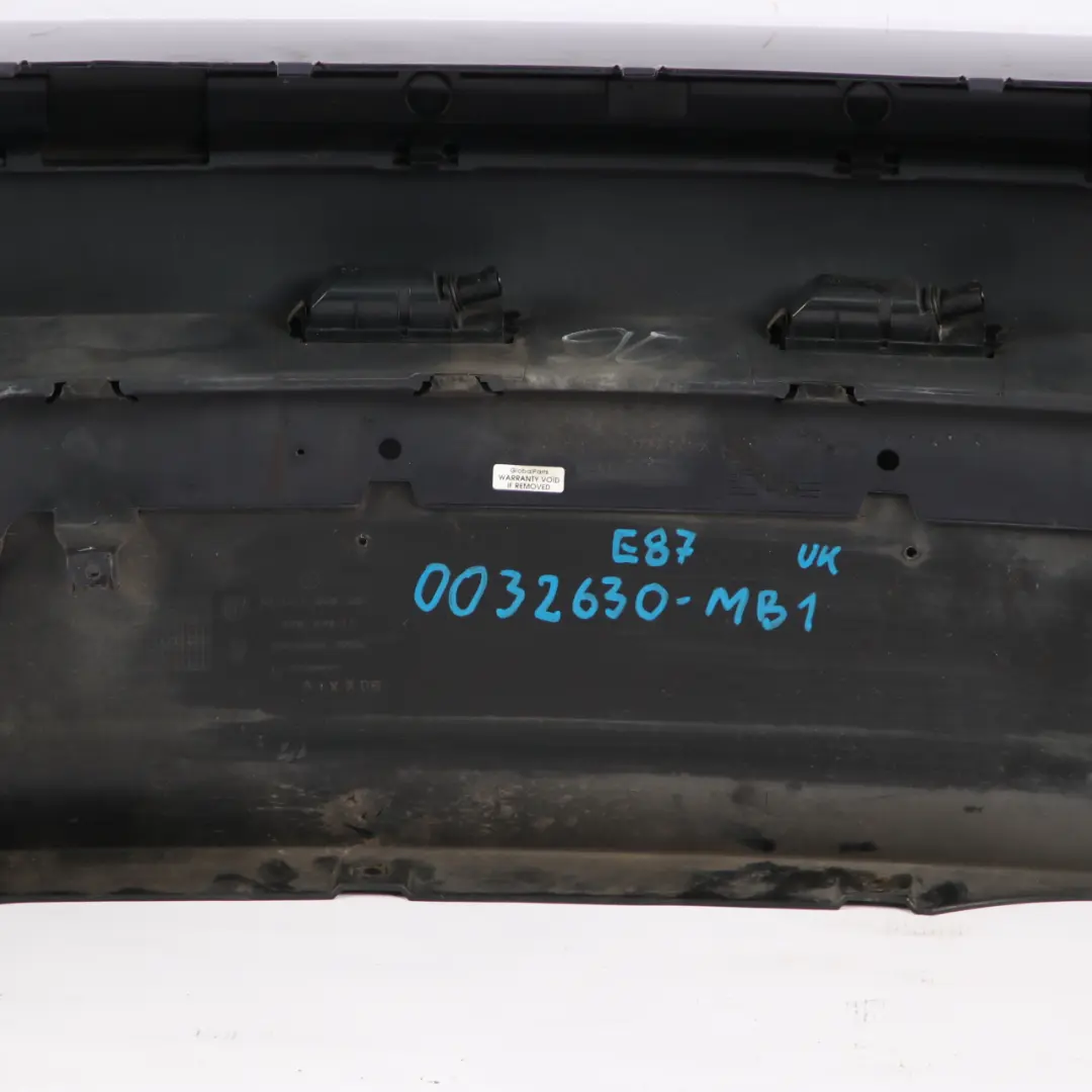 BMW 1 E87 Rear Bumper Trim Panel Monacoblau Monaco Blue Metallic A35 - SKU 0032630-MB1 - Part number 0032630