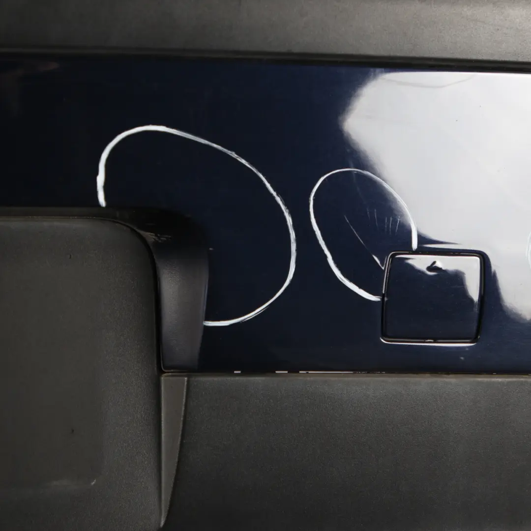 BMW 1 E87 Rear Bumper Trim Panel Monacoblau Monaco Blue Metallic A35 - SKU 0032630-MB1 - Part number 0032630