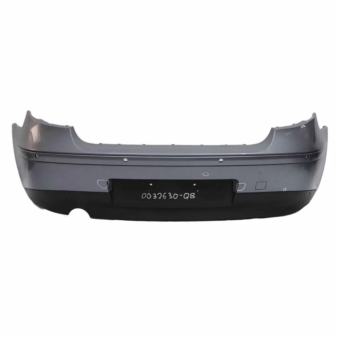 Bumper Trim Panel Quarzblau Quarz Blue Blau Metallic - A18 to BMW E87 Rear with Part number 0032630 BMW E87 Rear Bumper Trim Panel Quarzblau Quarz Blue Blau Metallic - A18 - SKU 0032630-QB - Part number 0032630