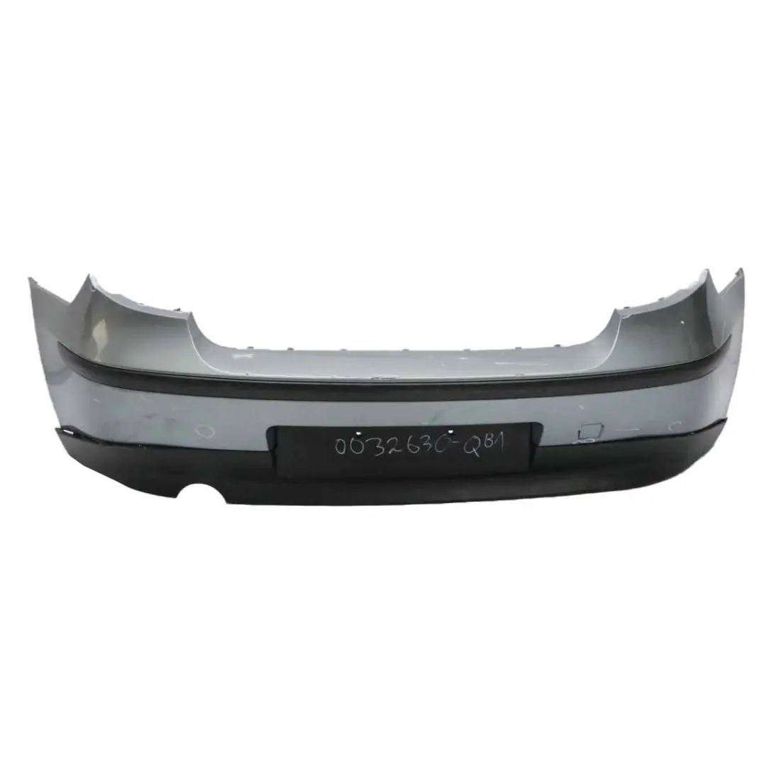 Bumper Trim Panel Quarzblau Quarz Blue Blau Metallic - A18 to BMW E87 Rear with Part number 0032630 BMW E87 Rear Bumper Trim Panel Quarzblau Quarz Blue Blau Metallic - A18 - SKU 0032630-QB1 - Part number 0032630