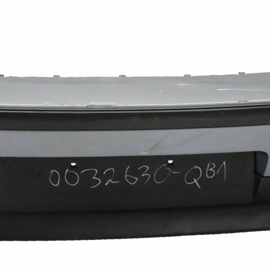 Bumper Trim Panel Quarzblau Quarz Blue Blau Metallic - A18 to BMW E87 Rear with Part number 0032630 BMW E87 Rear Bumper Trim Panel Quarzblau Quarz Blue Blau Metallic - A18 - SKU 0032630-QB1 - Part number 0032630