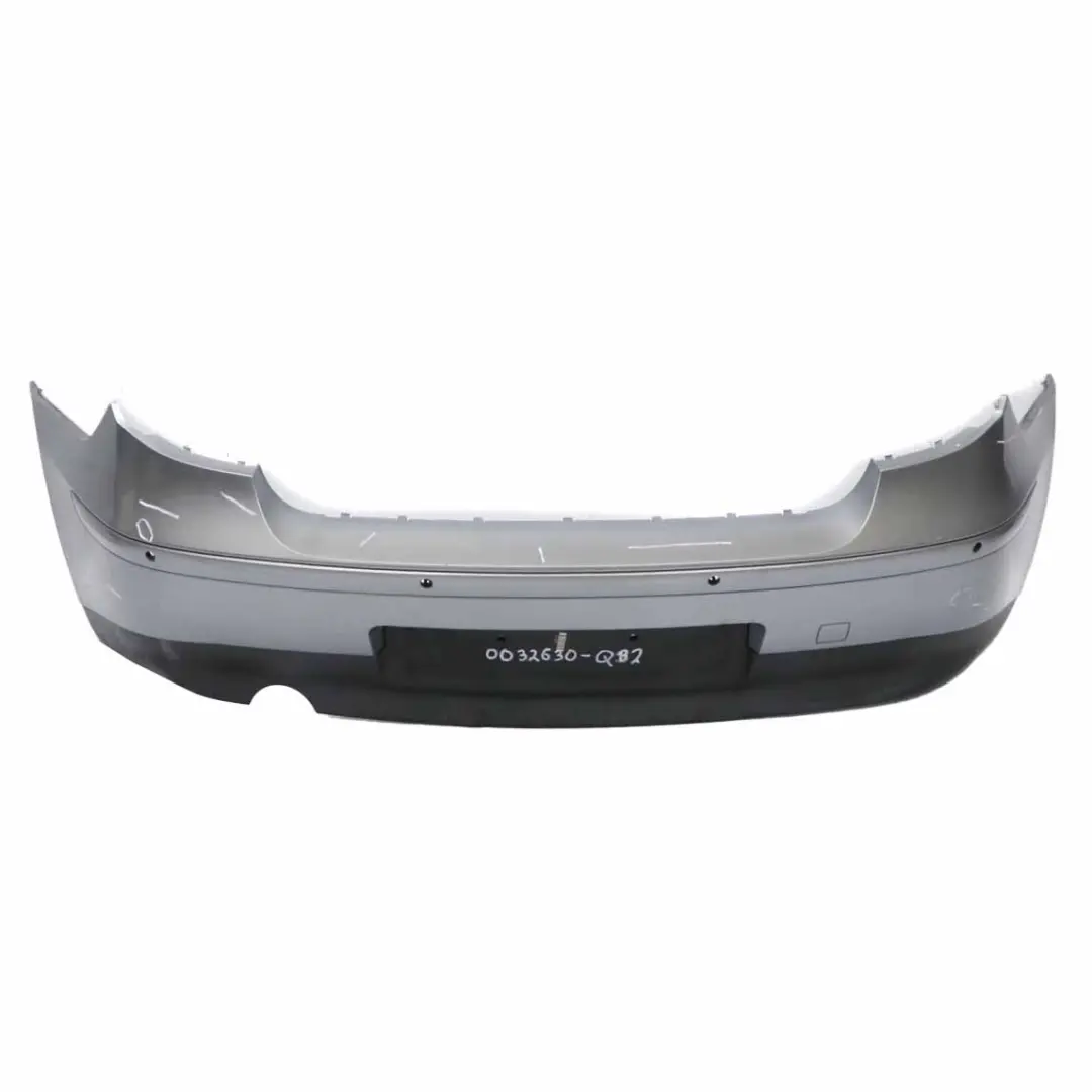 Bumper Trim Panel Quarzblau Quarz Blue Blau Metallic - A18 to BMW E87 Rear with Part number 0032630 BMW E87 Rear Bumper Trim Panel Quarzblau Quarz Blue Blau Metallic - A18 - SKU 0032630-QB2 - Part number 0032630