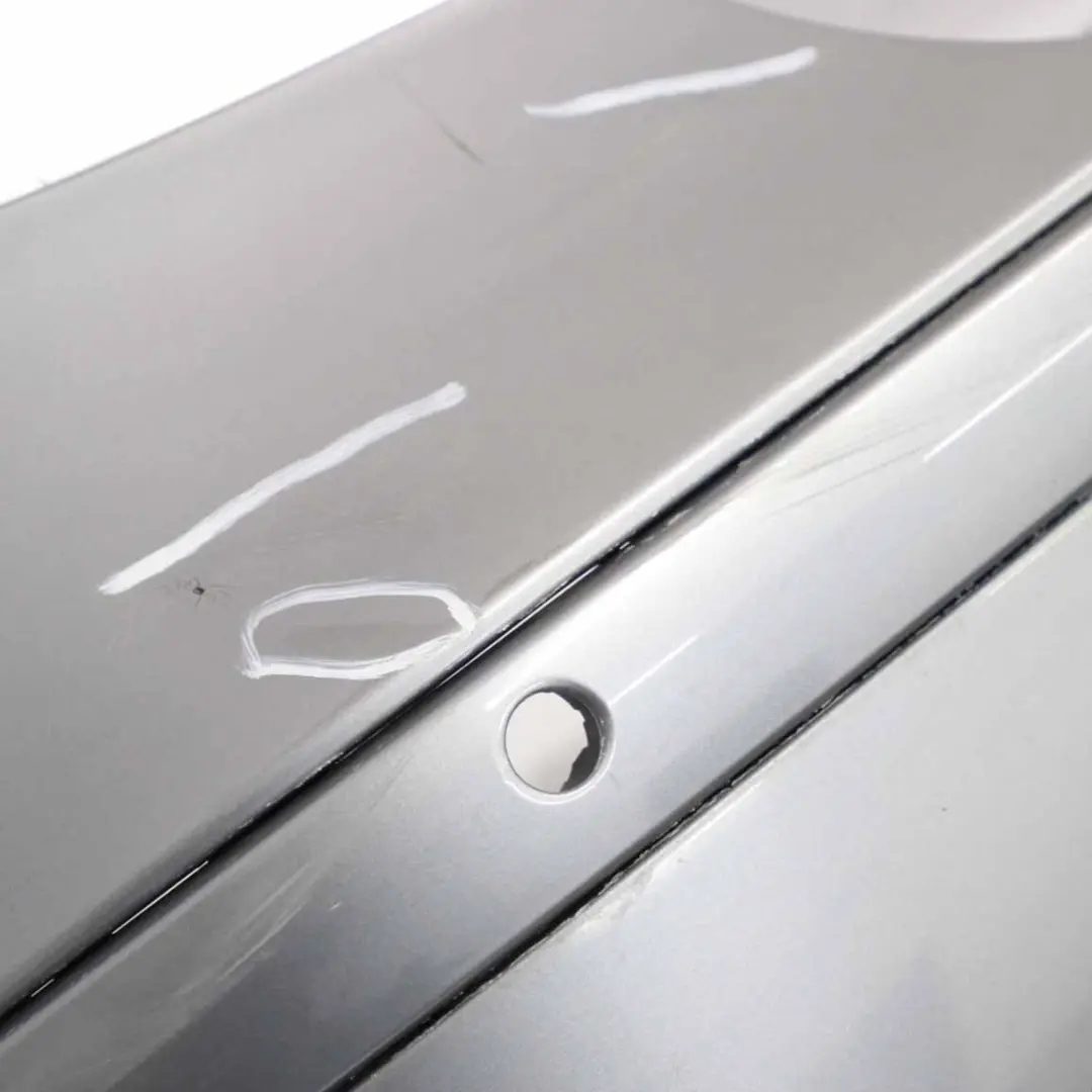 Bumper Trim Panel Quarzblau Quarz Blue Blau Metallic - A18 to BMW E87 Rear with Part number 0032630 BMW E87 Rear Bumper Trim Panel Quarzblau Quarz Blue Blau Metallic - A18 - SKU 0032630-QB2 - Part number 0032630