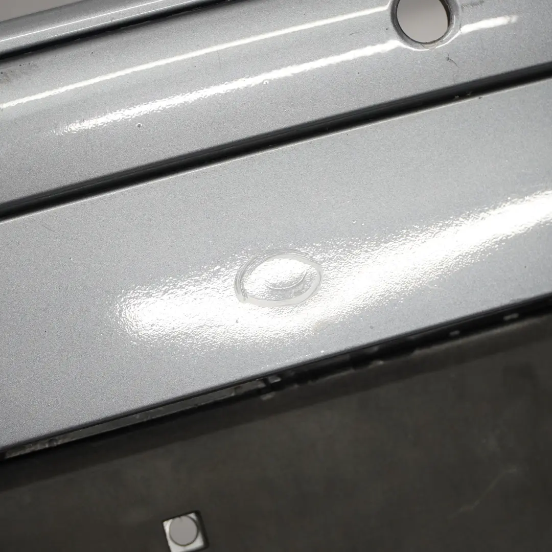 Bumper Trim Panel Quarzblau Quarz Blue Blau Metallic - A18 to BMW E87 Rear with Part number 0032630 BMW E87 Rear Bumper Trim Panel Quarzblau Quarz Blue Blau Metallic - A18 - SKU 0032630-QB - Part number 0032630