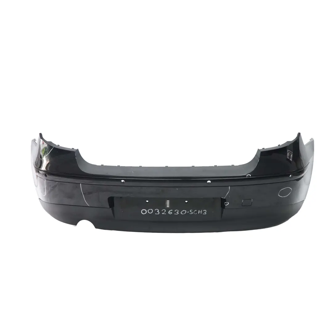 BMW E87 Zderzak Tylny Tył Schwarz 2 Czarny - 668 - SKU 0032630-SCH3 - Numer Części 0032630