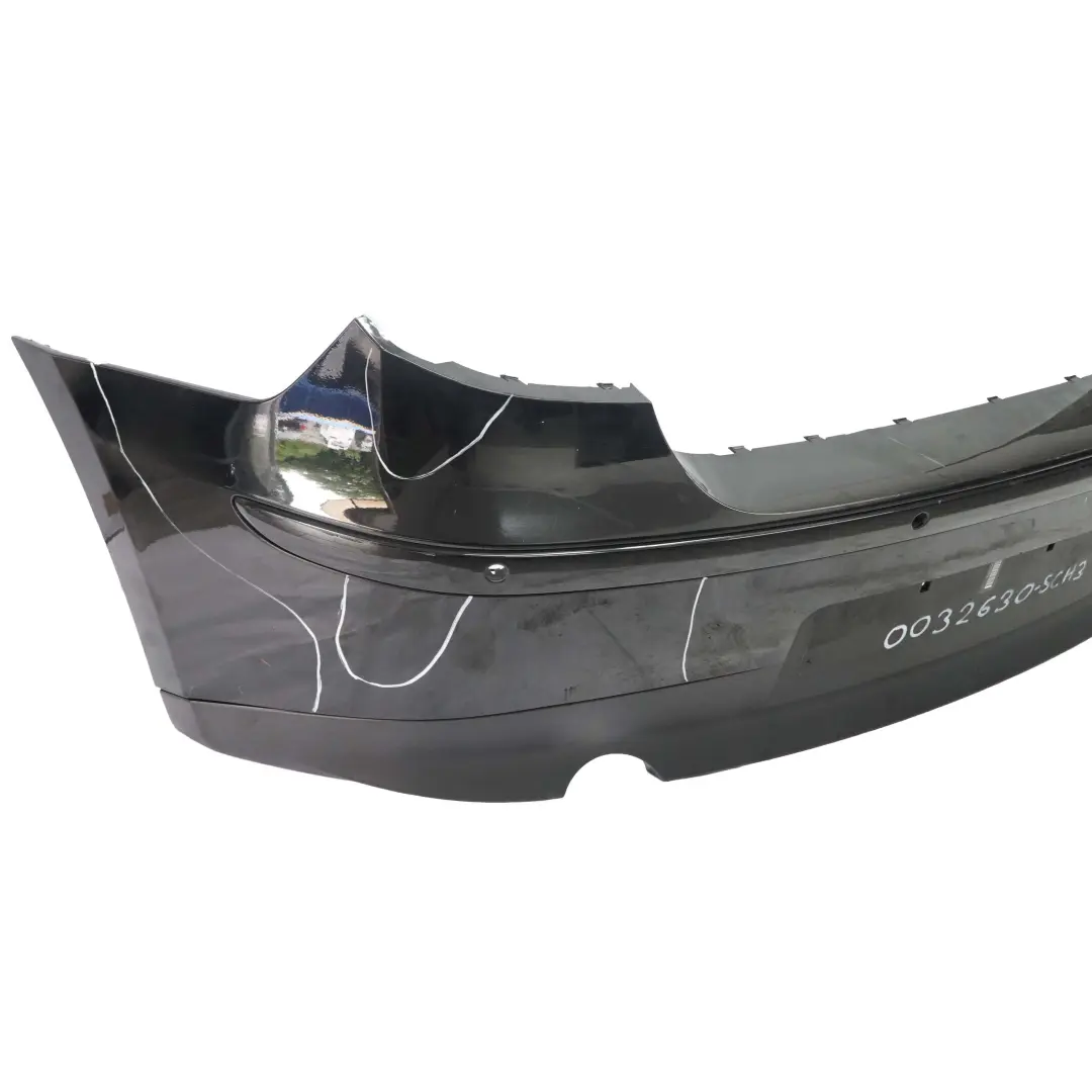 BMW E87 Zderzak Tylny Tył Schwarz 2 Czarny - 668 - SKU 0032630-SCH3 - Numer Części 0032630