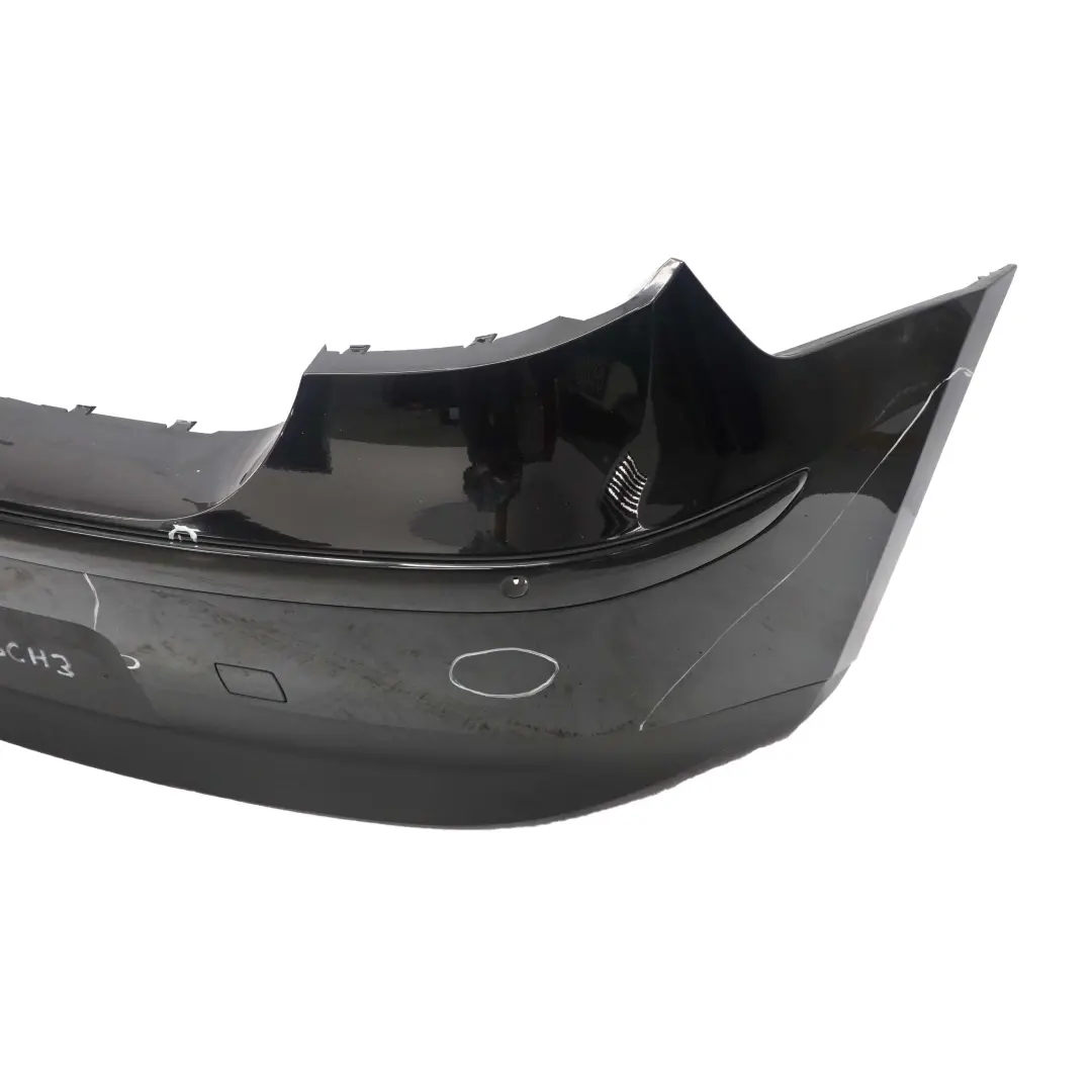 BMW E87 Zderzak Tylny Tył Schwarz 2 Czarny - 668 - SKU 0032630-SCH3 - Numer Części 0032630