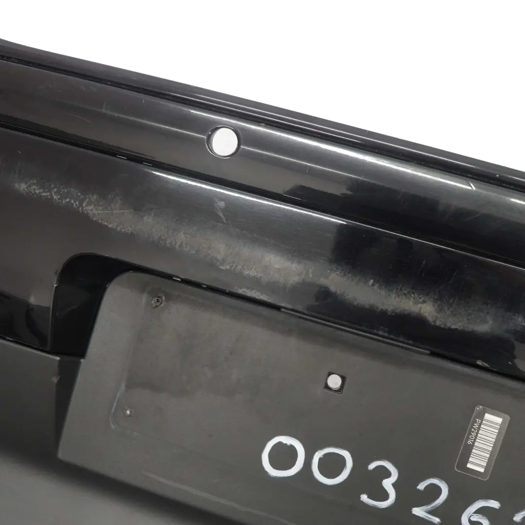 BMW E87 Zderzak Tylny Tył Schwarz 2 Czarny - 668 - SKU 0032630-SCH3 - Numer Części 0032630
