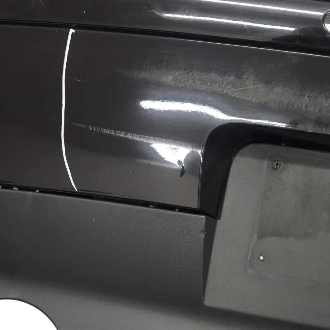 BMW E87 Zderzak Tylny Tył Schwarz 2 Czarny - 668 - SKU 0032630-SCH3 - Numer Części 0032630
