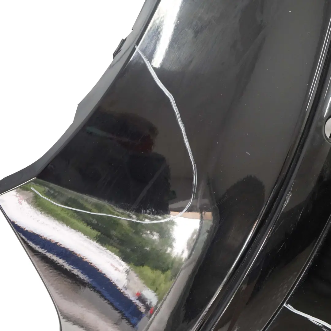BMW E87 Zderzak Tylny Tył Schwarz 2 Czarny - 668 - SKU 0032630-SCH3 - Numer Części 0032630