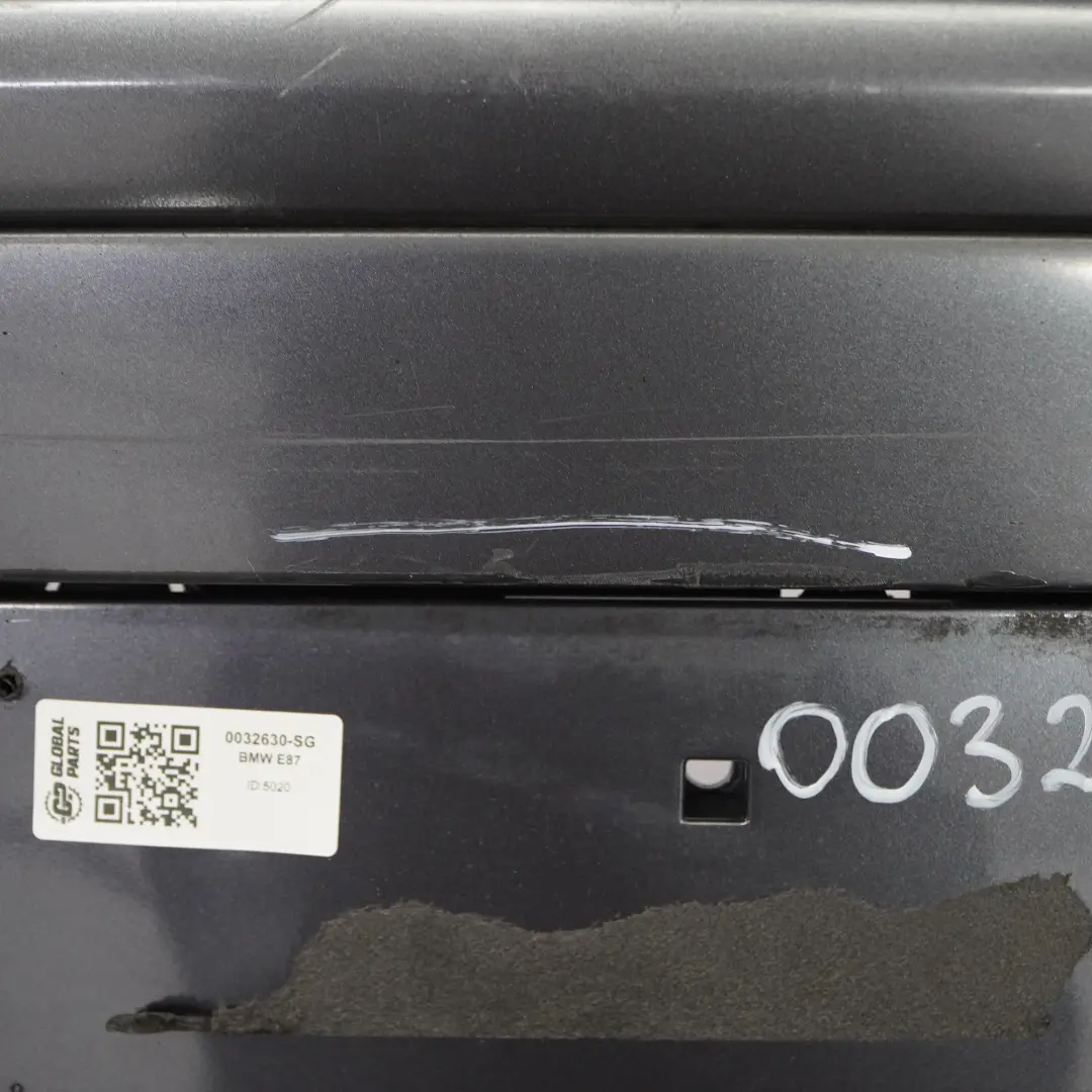 BMW E87 Rear Bumper Trim Panel PDC Sparkling Graphite Metallic - A22 - SKU 0032630-SG - Part number 0032630