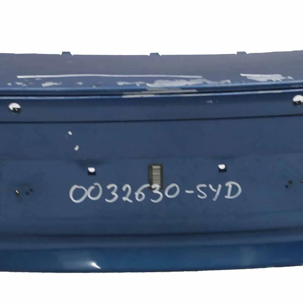 Bumper Trim Panel Sydneyblau Sydney Blau Blue Metallic - A19 to BMW E87 Rear with Part number 0032630 BMW E87 Rear Bumper Trim Panel Sydneyblau Sydney Blau Blue Metallic - A19 - SKU 0032630-SYD - Part number 0032630