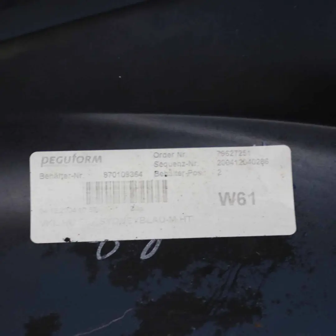 BMW E87 Zderzak Tylny Sydneyblau - A19 - SKU 0032630-SYD - Numer Części 0032630