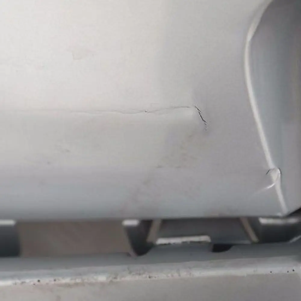 BMW 1 er 2 E87 Verkleidung Stossfänger lackiert hinten PDC Titansilber 354 - SKU 0032630-TS2 - Teilenummer 32630