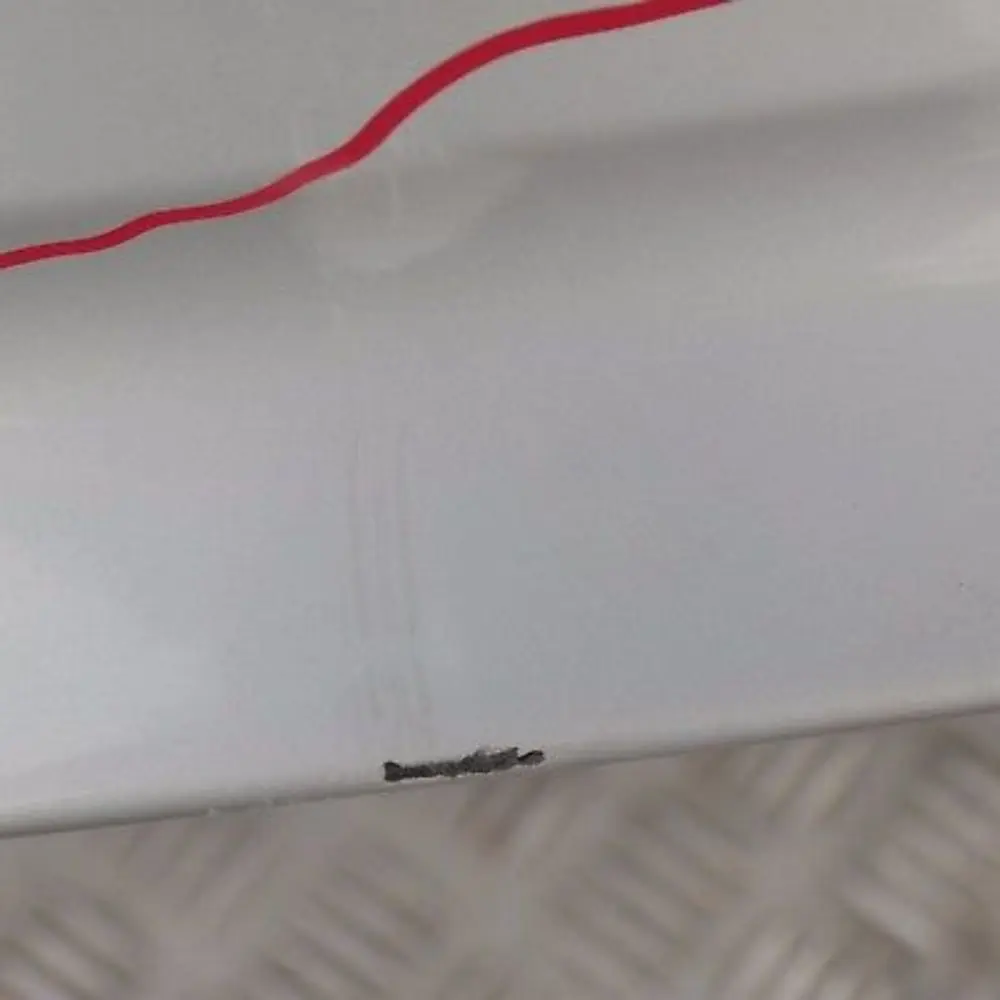 BMW 1 er 2 E87 Verkleidung Stossfänger lackiert hinten PDC Titansilber 354 - SKU 0032630-TS2 - Teilenummer 32630