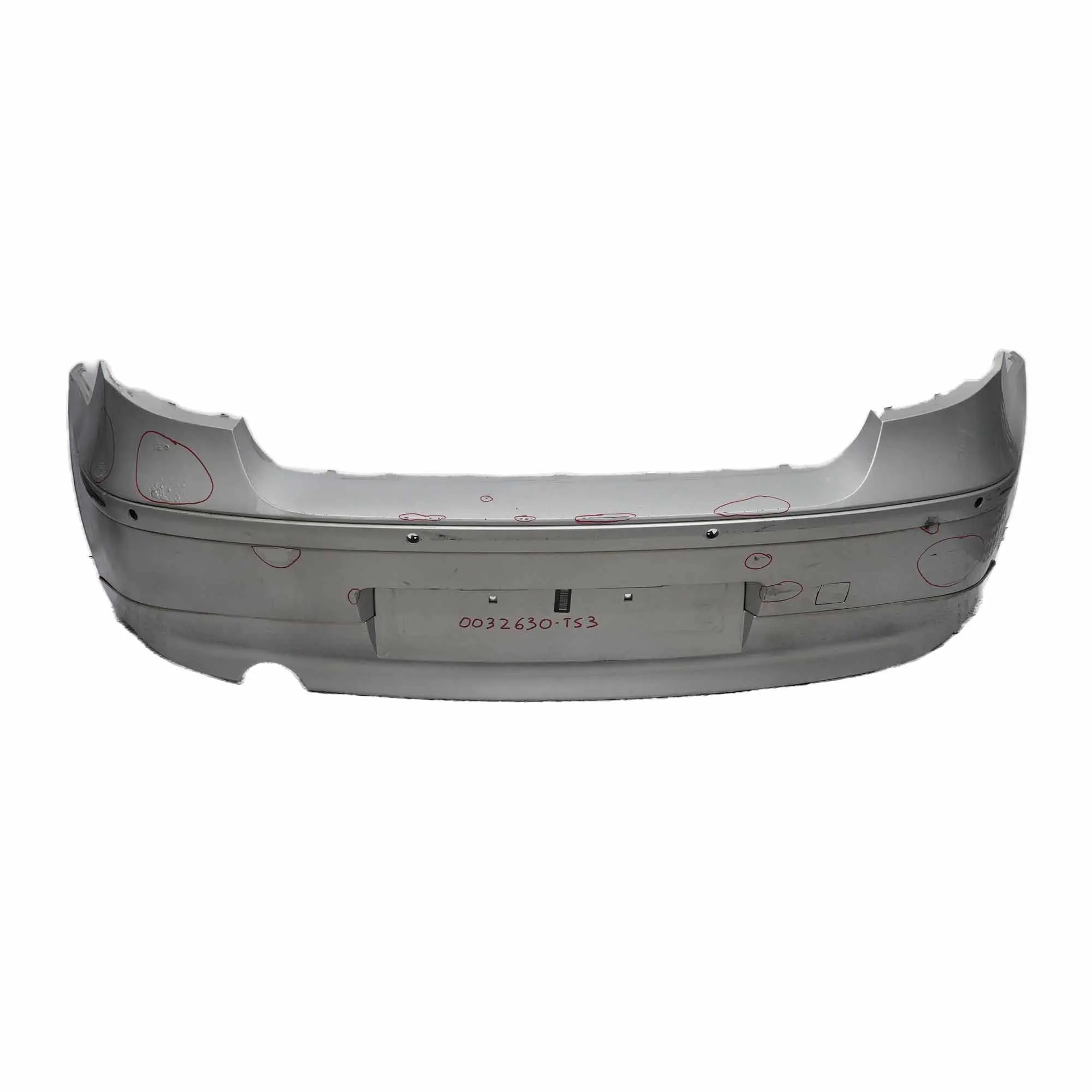 BMW E87 Rear Bumper Trim Panel PDC Titansilber Silver Metallic 354